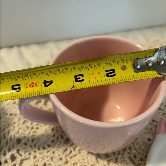 Pink Mug and Cat Coaster - Picture 7 of 8